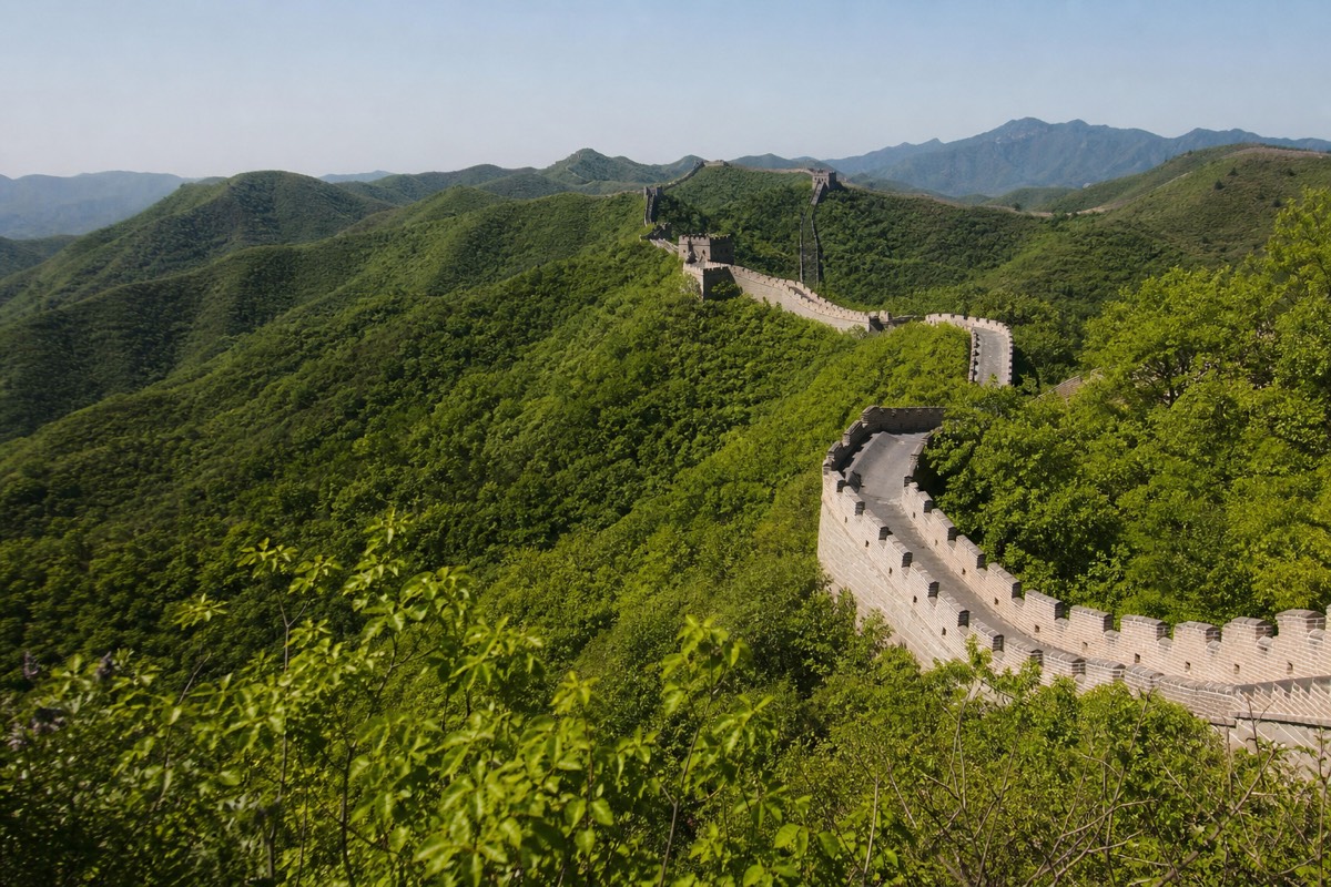 The Great Wall of China near Beijing