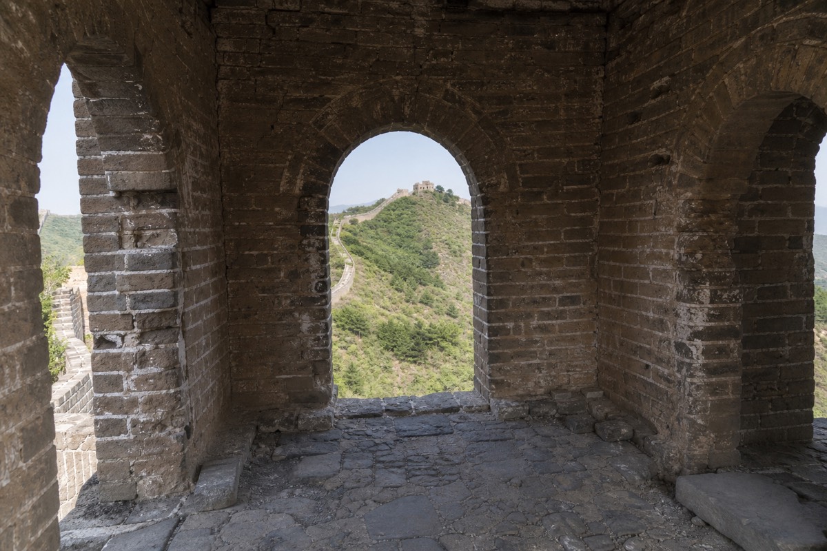 The Great Wall of China near Beijing